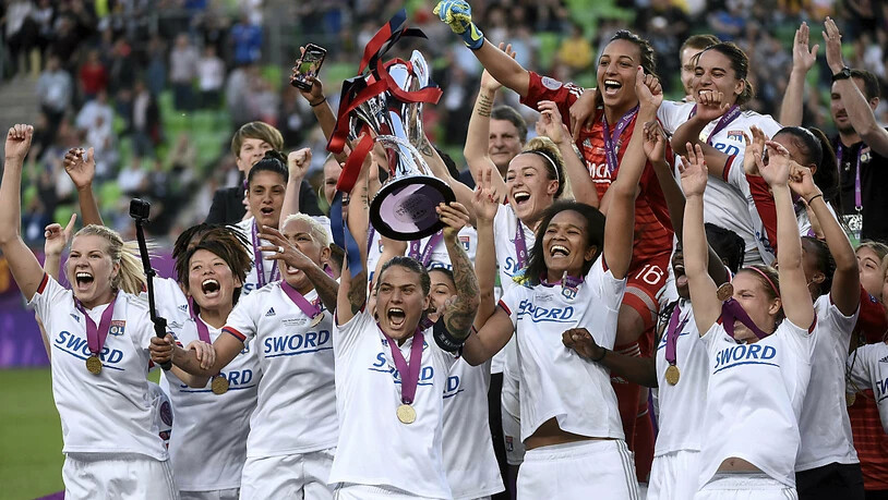 Bei den letzten vier Austragungen der Champions League der Frauen triumphierten stets die Fussballerinnen von Lyon