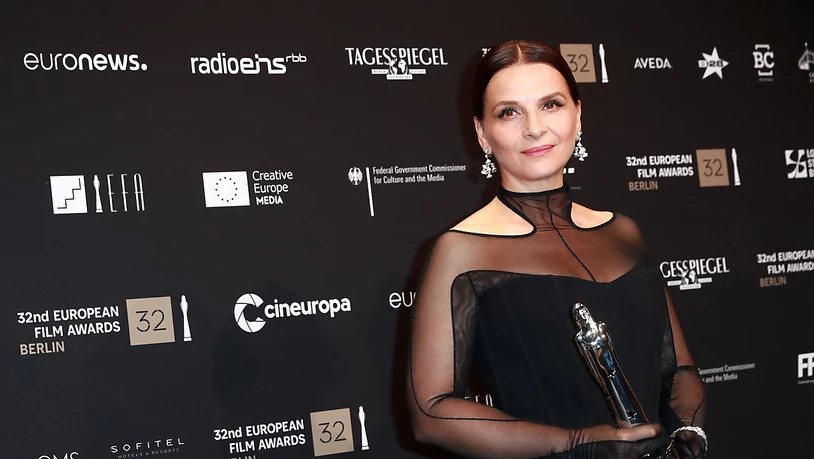 Die Auszeichnung "Europäischer Beitrag zum Weltkino" ging am Samstagabend an Juliette Binoche.