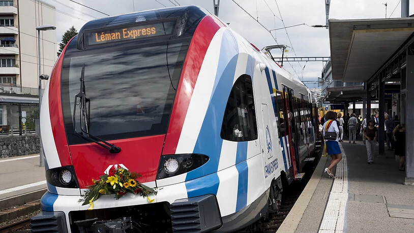 Der Léman Express wurde am Donnerstag offiziell eingeweiht.