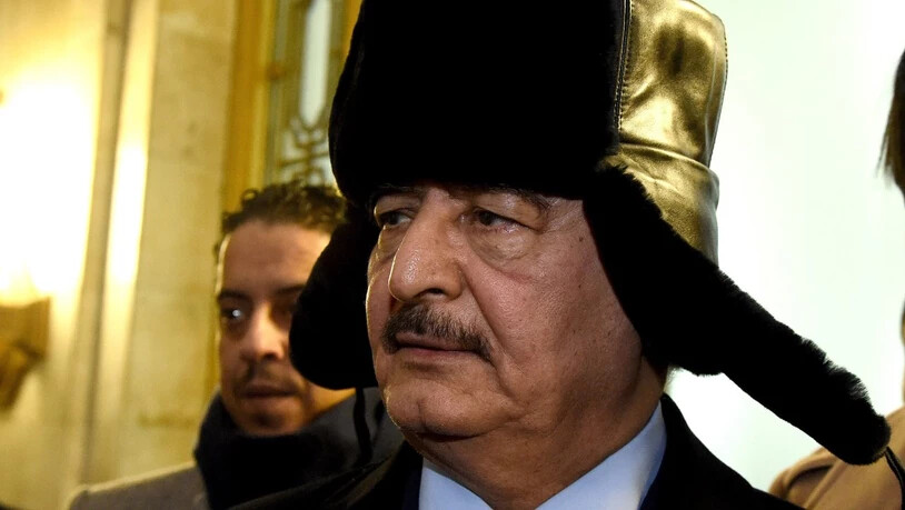 Kämpft gegen die von der Uno anerkannte Regierung in Tripolis: General Chalifa Haftar der selbst ernannten Libyschen Nationalarmee (LNA). (Archivbild)