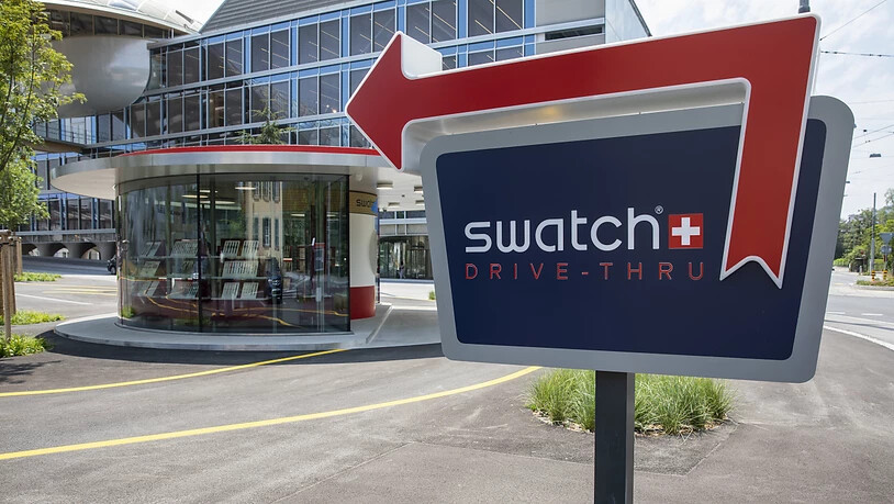 Der Hauptsitz von Swatch in Biel BE. (Archivbild)