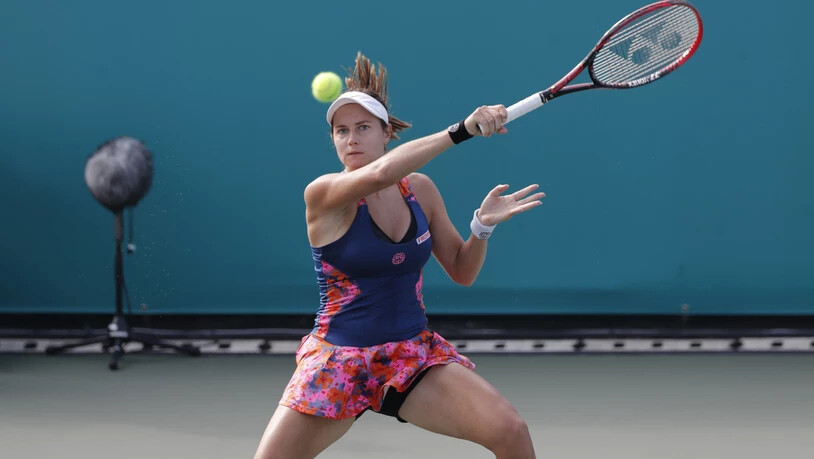 Stefanie Vögele verpasste den neuerlichen Einzug in das Hauptfeld am Australian Open in Melbourne