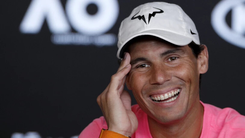 Rafael Nadal könnte mit seinem 20. Grand-Slam-Titel in Melbourne mit Roger Federer gleichziehen