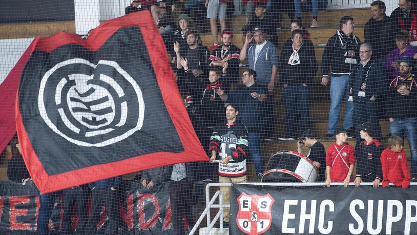 Die Fans dürfen sich freuen: Der EHC Chur steht erstmals in den MSL-Playoffs.