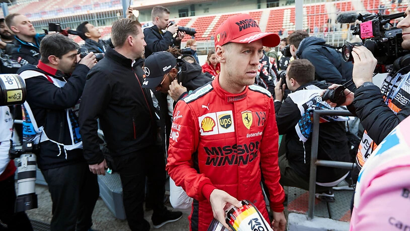 Sebastian Vettel klagte am Mittwoch über Unwohlsein. Der Deutsche machte deshalb im Ferrari seinem monegassischen Teamkollegen Charles Leclerc Platz
