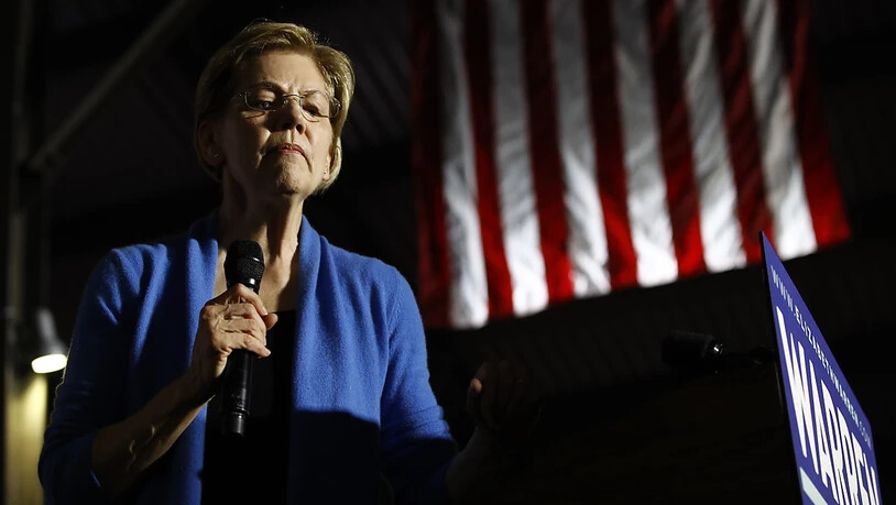 Die Senatorin Elizabeth Warren musste im Rennen um die demokratische Kandidatur für die US-Präsidentschaft eine herbe Niederlage einstecken: Sie kam in ihrem Heimat-Bundesstaat Massachusetts nach Prognosen nur auf Platz drei.