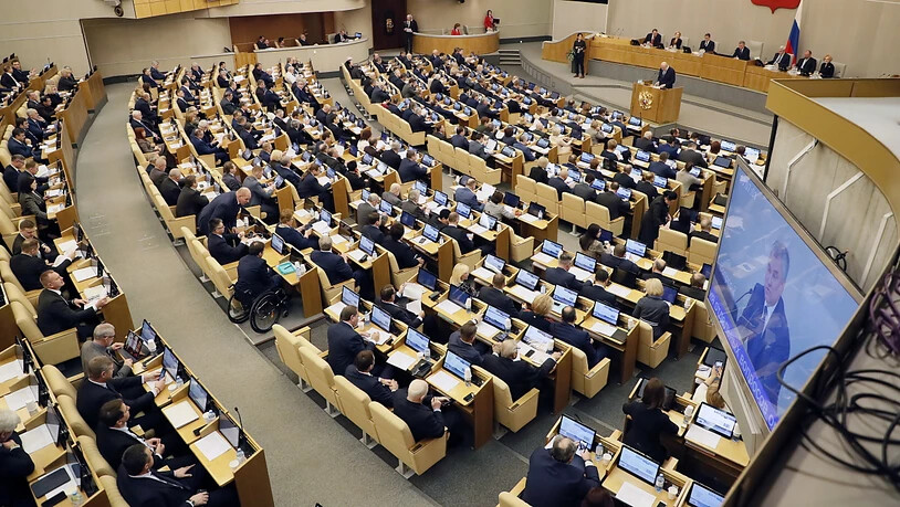 Das russische Parlament ist am Dienstag zur entscheidenden Sitzung zu der von Präsident Wladimir Putin angestossenen Verfassungsreform zusammengekommen. (Archivbild)
