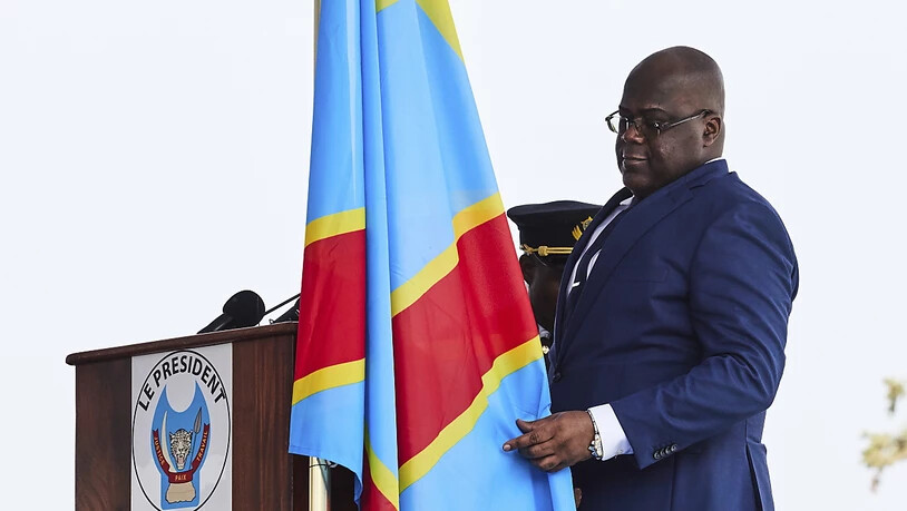 Félix Tshisekedi, der Präsident der Demokratischen Republik Kongo, hat die Hauptstadt Kinshasa abriegeln lassen. (Archivbild)