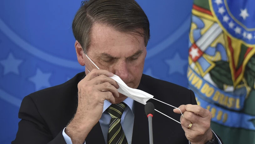 Brasiliens Präsident Jair Bolsonaro hat in einer TV-Ansprache das Coronavirus verharmlost und zur Rückkehr zur Normalität aufgefordert. (Archivbild)