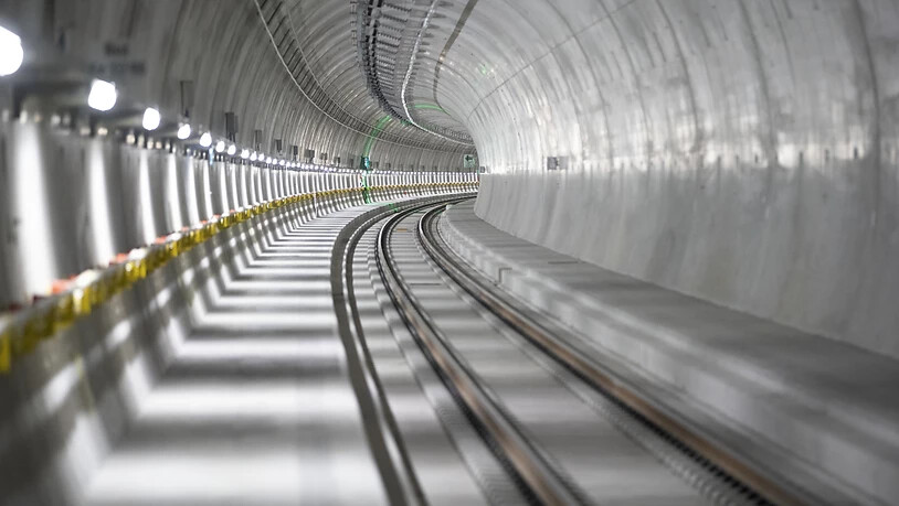 Die Arbeiten am Ceneri-Basistunnel stehen bis auf weiteres still.