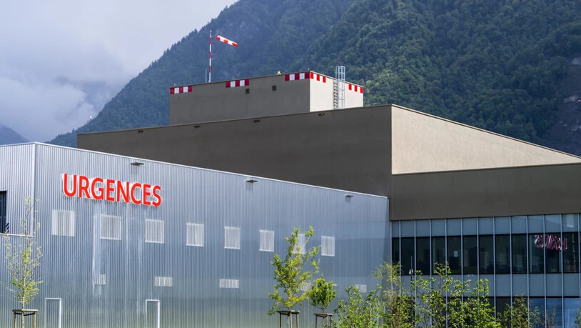 Ein finanzieller Notfall: das Westschweizer Spital Riviera-Chablais In Rennaz VD.