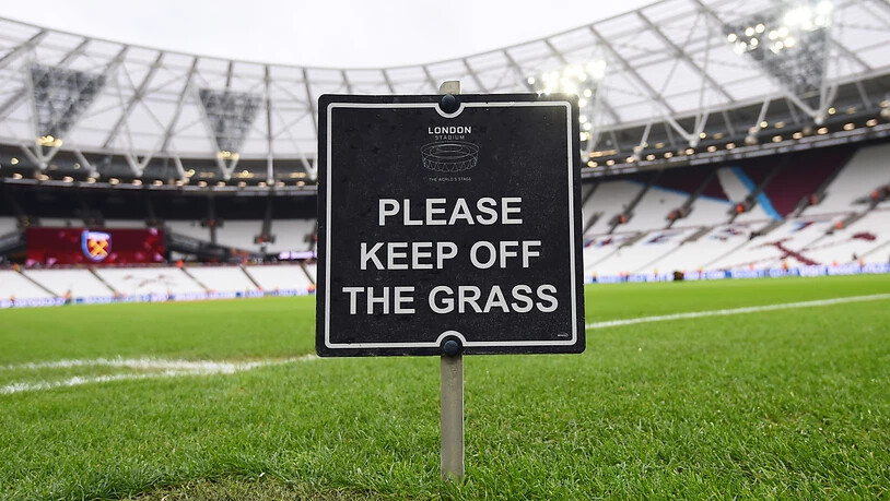 Der Rasen ist in der Premier League ab dem 17. Juni wieder frei