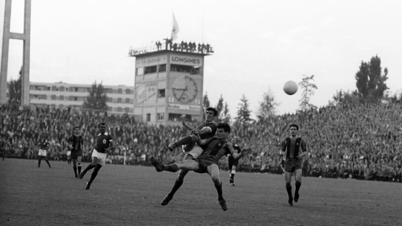 Das Wankdorfstadion in Bern sorgte beim Verlierer des Meistercup-Finals von 1961, dem FC Barcelona, nicht für Begeisterung