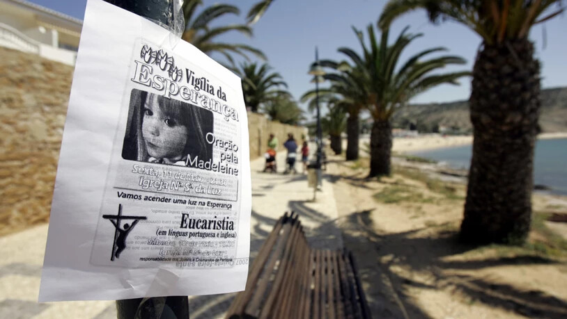 Die im Jahr 2007 dreijährige Maddie war aus einer Appartementanlage in Portugal verschwunden.