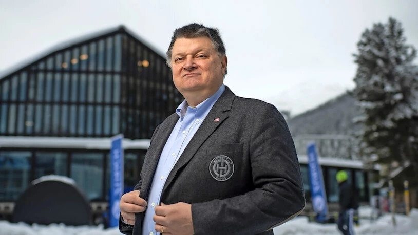 Langjähriger Funktionär: HCD-Präsident Gaudenz Domenig prägt seit Jahren das Schweizer Eishockey.Bild Gian Ehrenzeller/Keystone