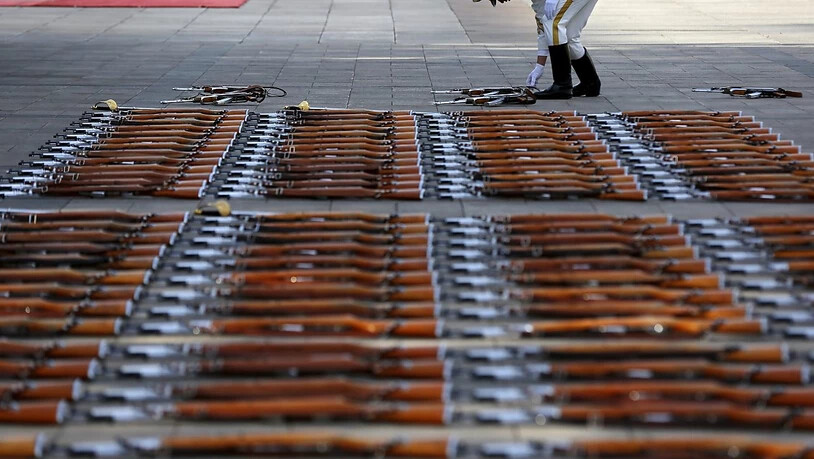 China tritt dem Uno-Vertrag über Waffenhandel bei. (Archivbild)