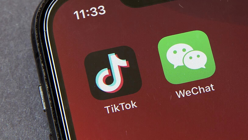 Die chinesisch dominierten Firmen TikTok und WeChat stehen unter grossem politischen Druck in den USA. (Archivbild)