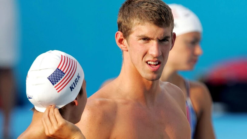 Michael Phelps gewann 2004 in Athen acht Medaillen - mehr als jeder Schwimmer zuvor an Olympischen Spielen