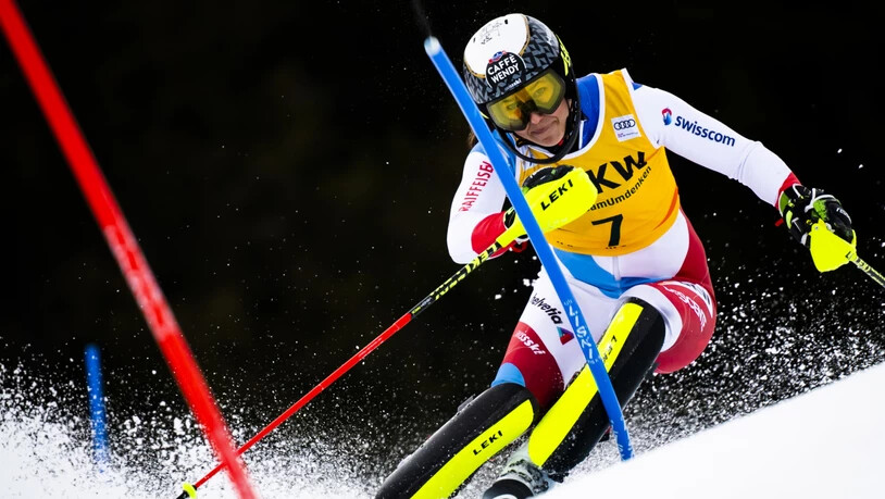 Wendy Holdener hat sich beim Slalom-Training in Saas-Fee verletzt