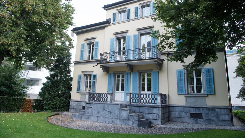 Die Villa Brügger in Chur steht zum Verkauf. 