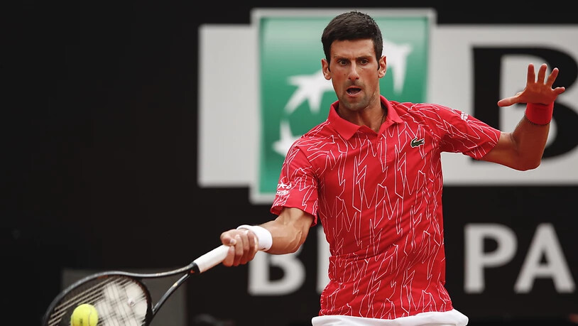 Novak Djokovic gewinnt in Rom einen hochklassigen Final gegen Diego Schwartzman