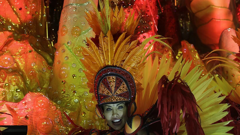 Der farbenprächtige Karneval in Rio de Janeiro fällt im kommenden Februar aus. (Archivbild)