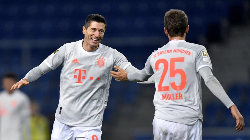 Robert Lewandowski schiesst in dieser Bundesliga-Saison für Bayern München alle 43 Minuten ein Tor