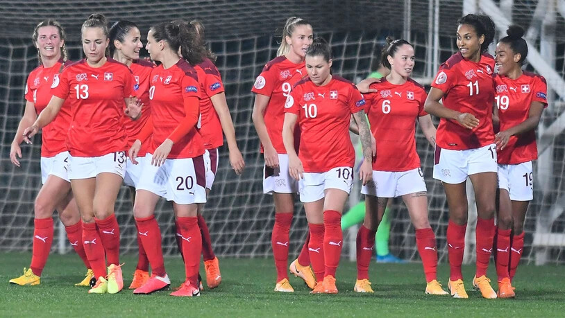 Dem Schweizer Nationalteam fehlt noch ein Punkt zum Abschluss gegen Belgien, um sich direkt für die EM zu qualifizieren