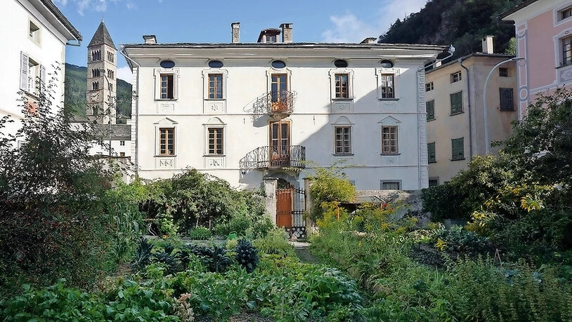 Reiche Heimkehrer: Im Palazzo der Familie Mini-Cortesi in Poschiavo können jetzt bis zu sechs Personen Ferien machen. 