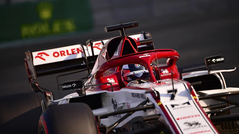 Kimi Räikkönen verpasste wie Teamkollege Antonio Giovinazzi die Punkteränge
