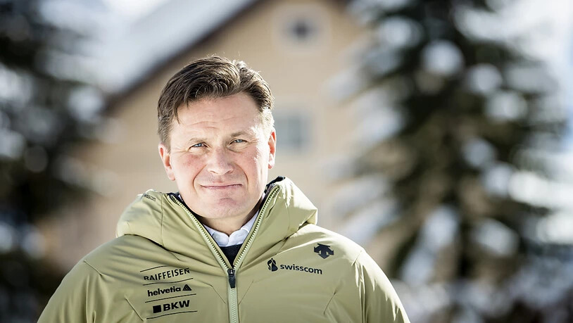 Swiss-Ski-Präsident Urs Lehmann kann in Cortina gar nicht anders, als sehr zuversichtlich zu sein