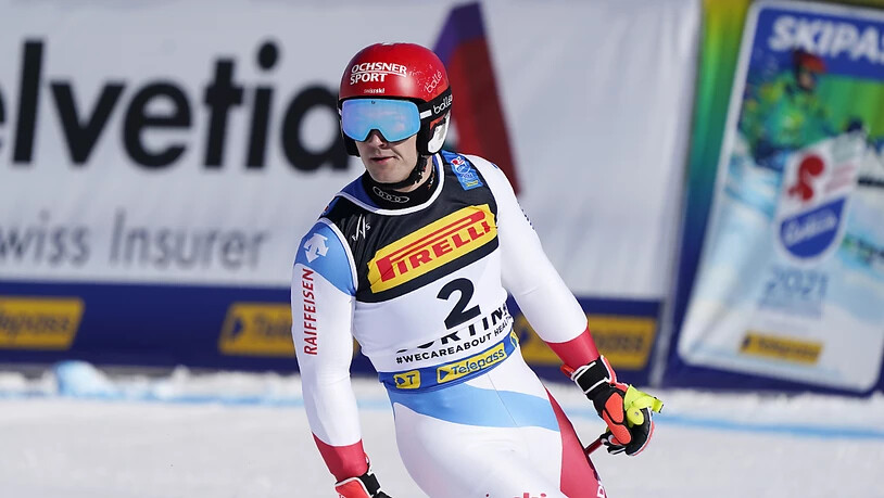 Loïc Meillard ist in Cortina auch am Tag nach dem Gewinn von Kombi-Bronze sehr schnell unterwegs: In der Qualifikation des WM-Parallelrennens war der Romand der Schnellste