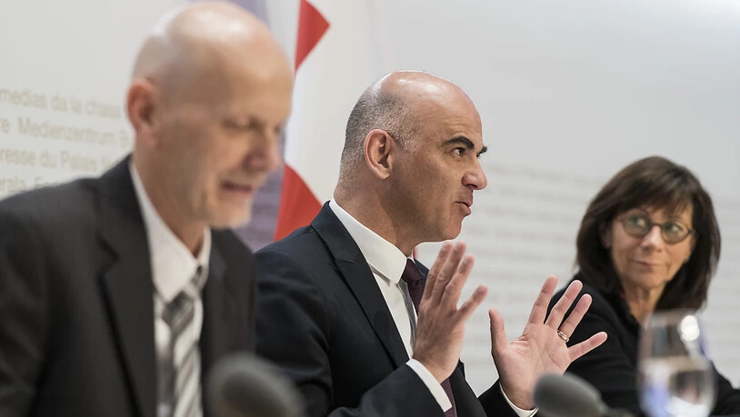 Ein bedeutender Moment für den Schweizer Sport: Am 28. Februar 2020 verkündet Bundesrat Alain Berset das Verbot von Grossveranstaltungen