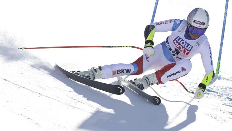 Corinne Suter zeigte im Super-G in Val di Fassa keine fehlerfreie Fahrt, dennoch reichte es der Schwyzer Abfahrts-Weltmeisterin zum siebten Podestplatz der Saison