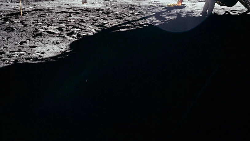 Die Nasa will mit einem neuen Programm den Mond erkunden. Im Bild die erste Landung auf dem Mond im Jahre 1969. (Archivbild)