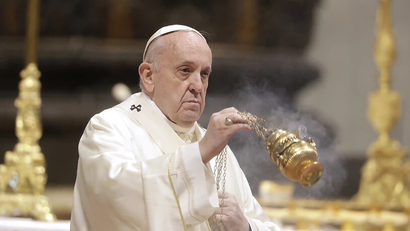 Papst Franziskus während einer Zeremonie. Foto: Andrew Medichini/AP/dpa