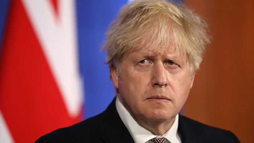 Boris Johnson, Premierminister von Großbritannien, während einer Pressekonferenz in der Downing Street. Foto: Dan Kitwood/PA Wire/dpa