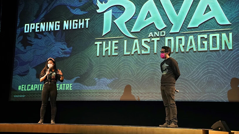 Der Film "Raya und der letzten Drache" ist in diesem Jahr der einzige Blockbuster von Disney geblieben. Er spielte wegen der geschlossenen Kinos in der Corona-Pandemie deutlich weniger ein, als es der Konzern normalerweise gewohnt ist. (Archivbild)