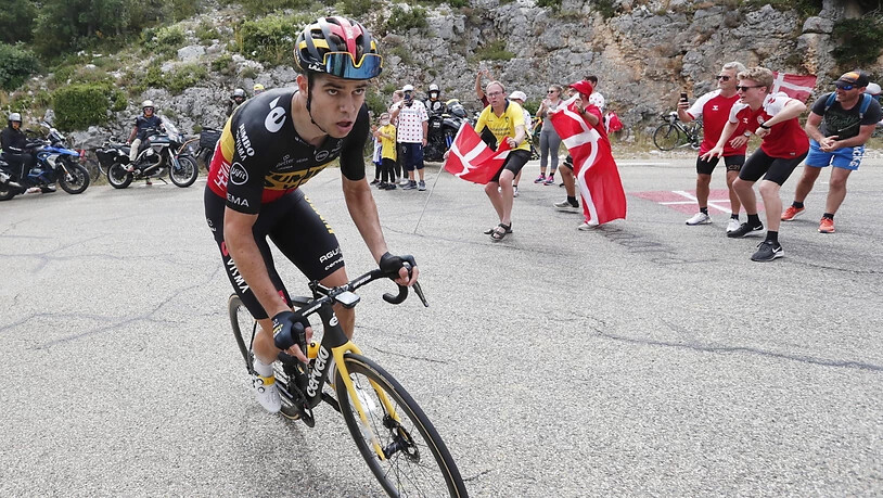Fährt am Mont Ventoux allen davon: Der Belgier Wout Van Aert gewinnt die 11. Etappe der 108. Tour de France