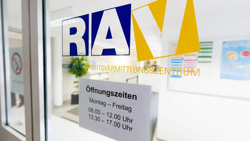 Das Regionale Arbeitsvermittlungszentrum RAV an der Grabenstrasse in Chur.