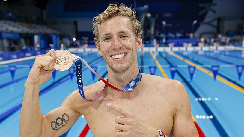 Jérémy Desplanches sicherte der Schweiz mit Bronze über 200 m Lagen die zweite Olympia-Medaille im Schwimmen überhaupt