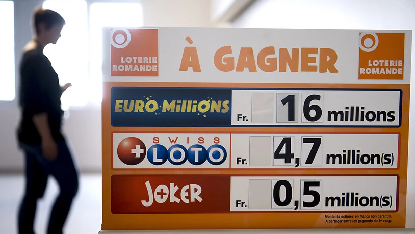 1,1 Millionen Franken hat ein Spieler oder eine Spielerin am Dienstag bei Euromillions gewonnen. (Themenbild)