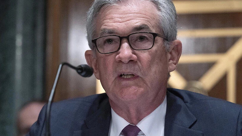 Jerome Powell,  Chef der US-Notenbank, will die geldpolitischen Zügel straffen. (Archivbild)