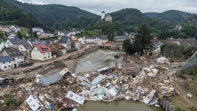 Die Unwetter in Deutschland vom letzten Juli haben Schäden von 29 Milliarden Euro verursacht. (Archivbild)