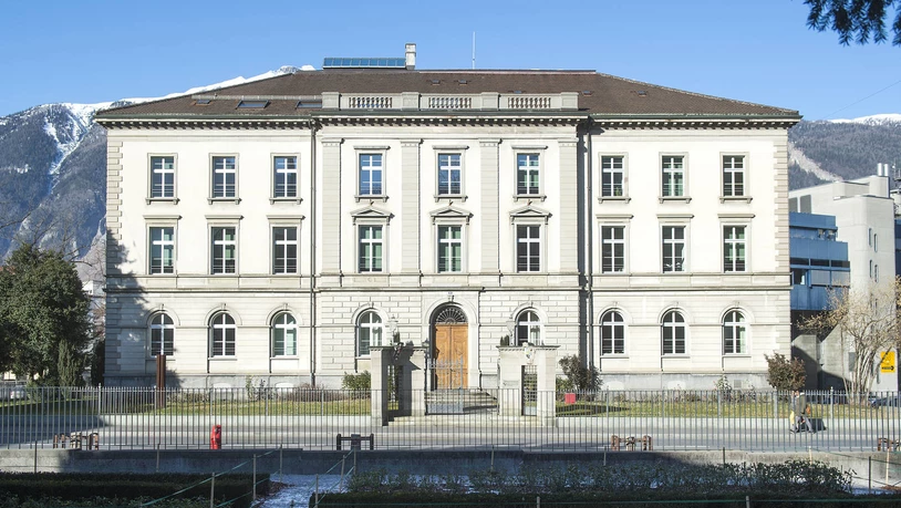 Das Staatsgebäude an der Grabenstrasse in Chur.