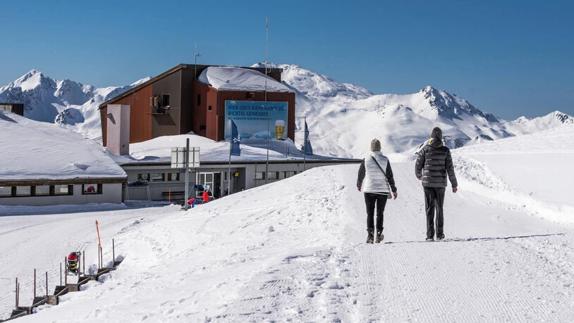 Alternatives Winterkonzept fand Zuspruch: Auch die Möglichkeit für Winterwanderungen führten bei der Davoser Pischabahn 2020/21 zu einer Steigerung der Ersteintritte.