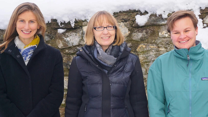 Sie übernehmen: Veronika Widmann, Judith Burri und Regina Lenz (von links) bilden die künftige Geschäftsleitung des Vereins Parc Ela.