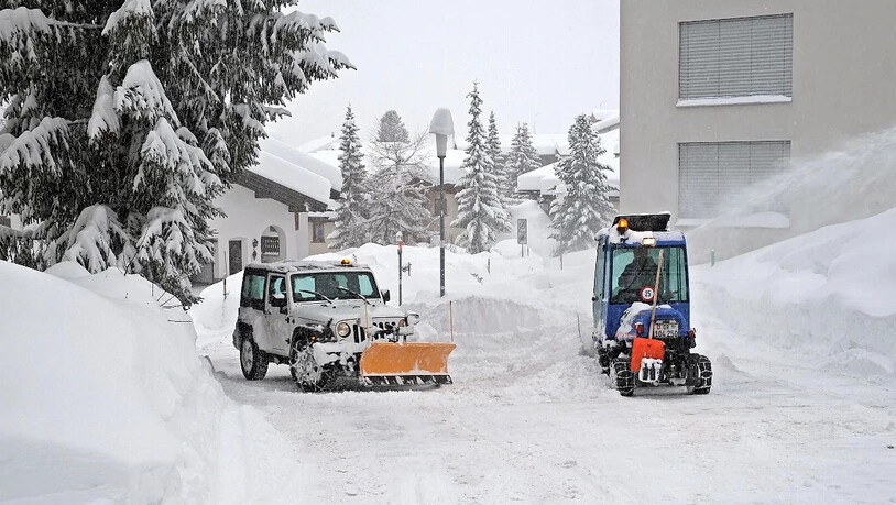 Wird die Davoser Wirtschaft auch dieses Jahr den Weg durch den Schnee finden? 