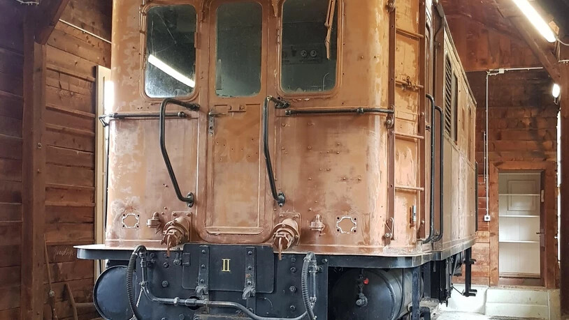 Bahnmuseum Albula: Die Lok soll nach der Restaurierung im Bahnmuseum Albula ausgestellt werden. 