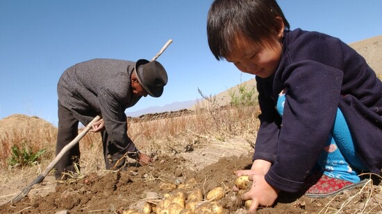 Hilfe im zentralasiatischen Kirgistan dank Spenden von Helvetas. (Archivbild)